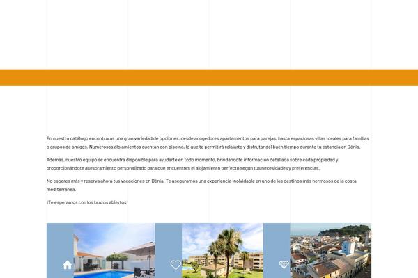 BeTheme Child theme site design template sample