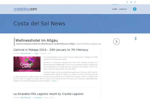 Liquida theme site design template sample
