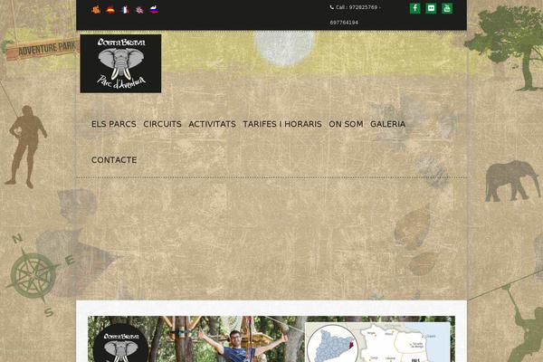 Kids Zone theme site design template sample