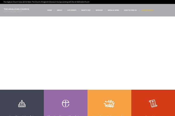 My-religion theme site design template sample