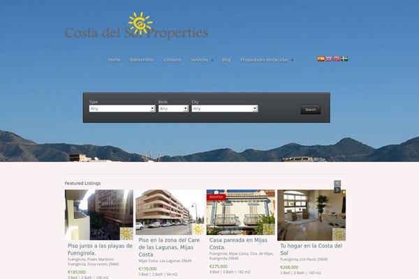 Realestate-4 theme site design template sample