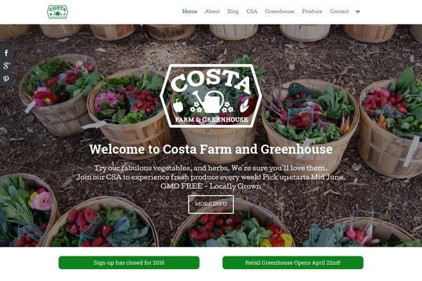 Divi theme site design template sample