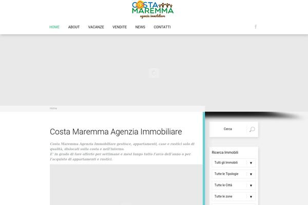 Wp Estate theme site design template sample