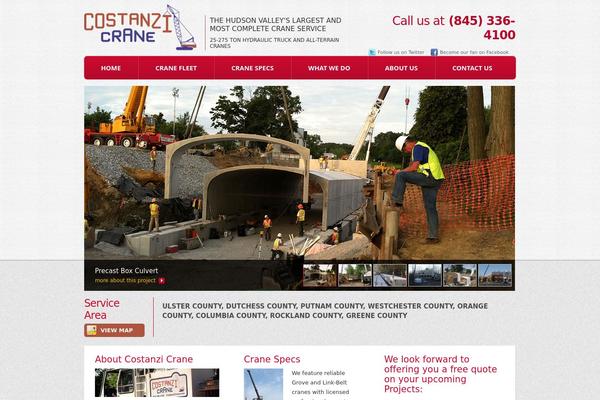 Crane theme site design template sample