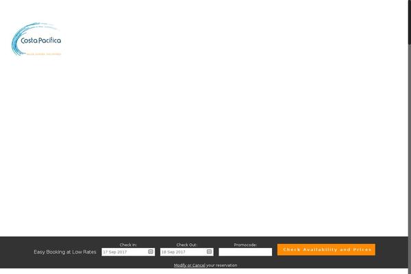 costapacificabaler.com site used Sparkle-fse