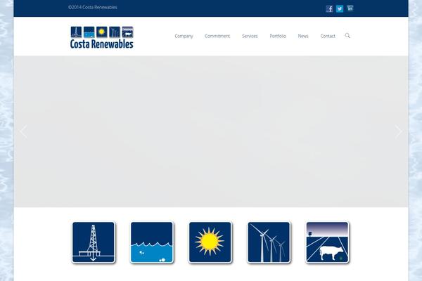 costarenewables.com site used Pearl-wp