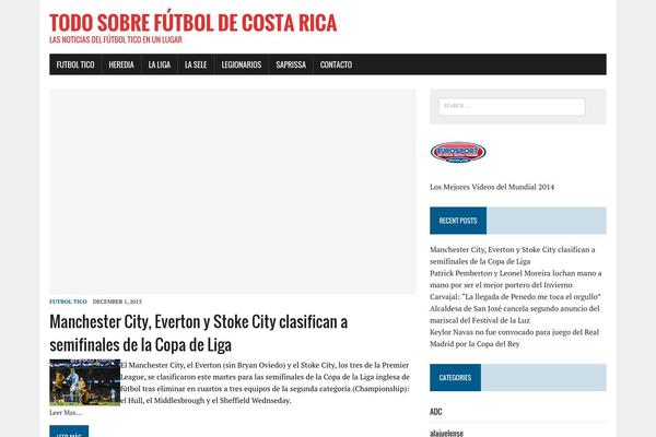 MH Newsdesk lite theme site design template sample