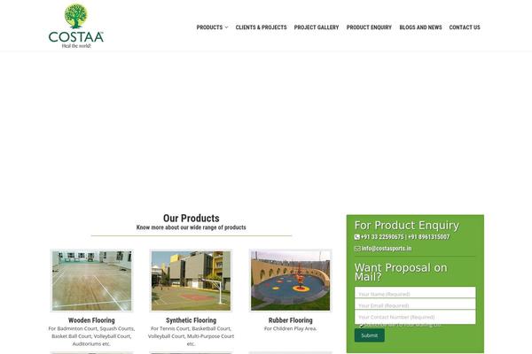 Cs theme site design template sample