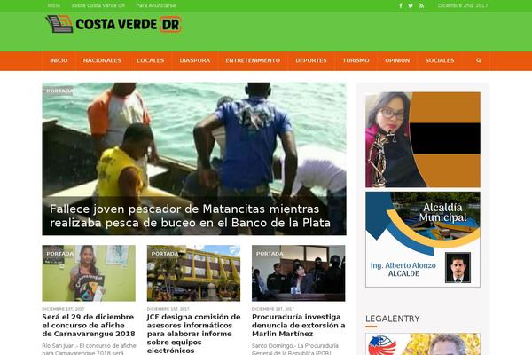 costaverde theme websites examples