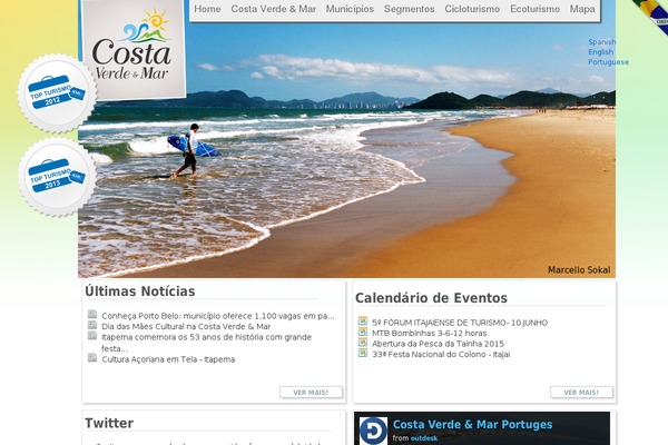 Site using Nemus Slider plugin
