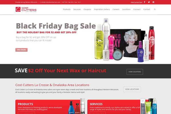 costcuttershaircare.com site used Costcutters