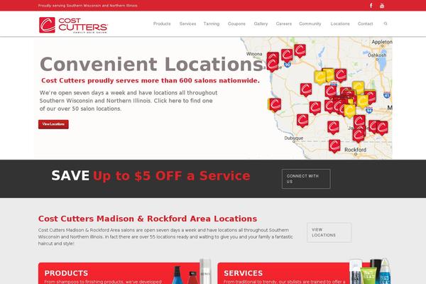 costcutters theme websites examples