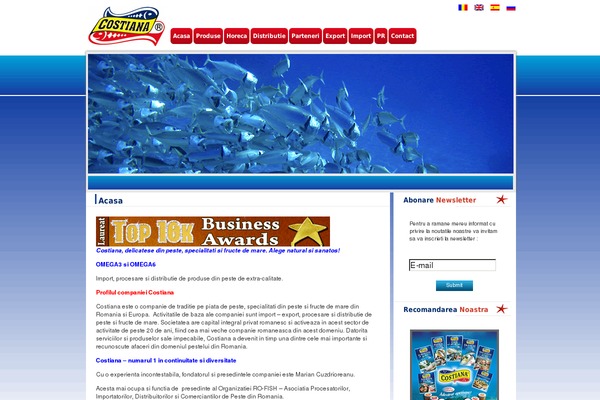 Core theme site design template sample