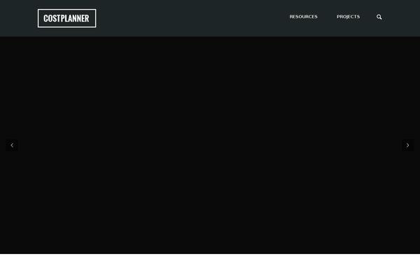 Shadow theme site design template sample