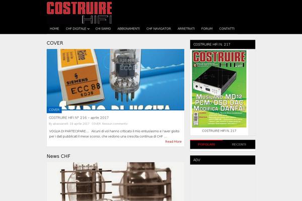 Short News theme site design template sample