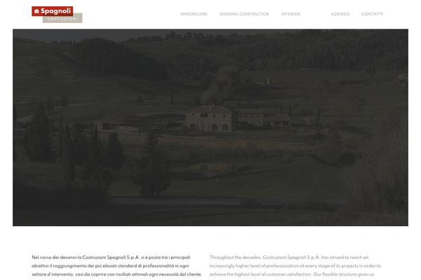 Ronneby theme site design template sample