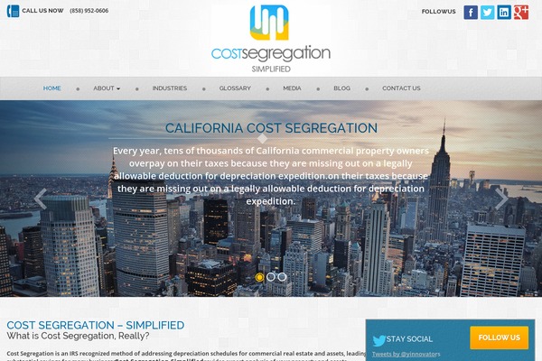 Roots theme site design template sample