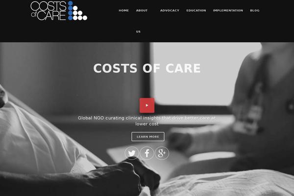 costsofcare.org site used Azula
