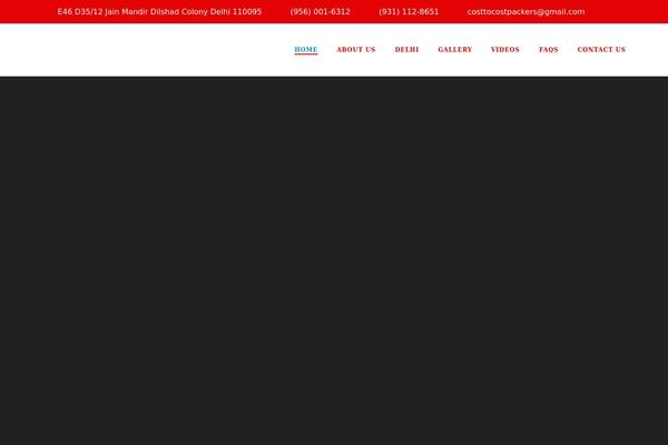 Globax theme site design template sample