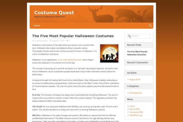 Nevertheless theme site design template sample