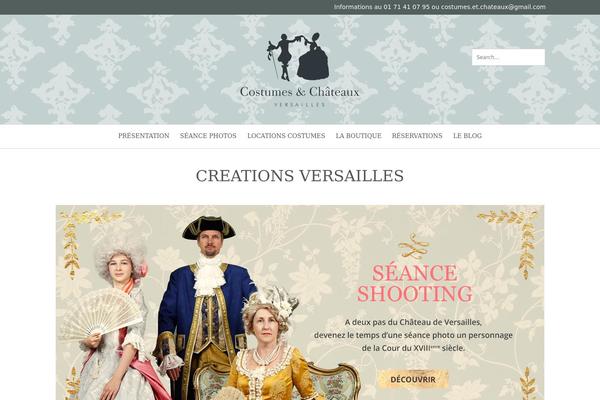 Classico theme site design template sample