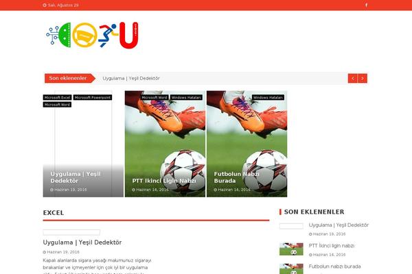 ColorMag theme site design template sample