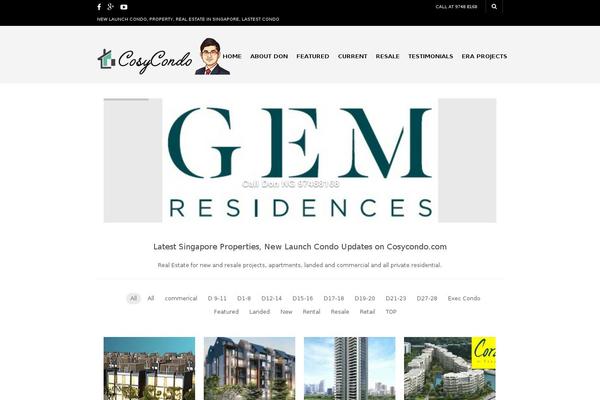The Retailer theme site design template sample