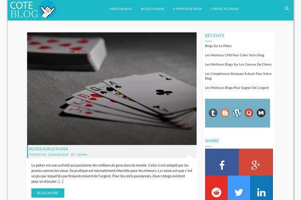 Site using Metro-share-widget plugin