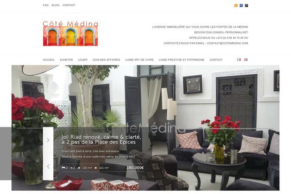Wpcasa theme site design template sample