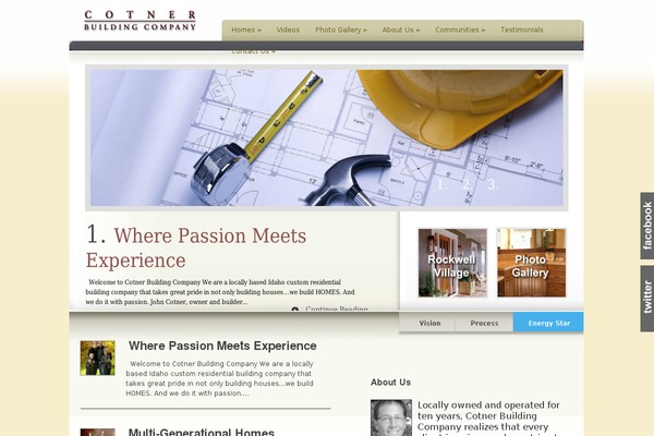 Coldstone theme site design template sample