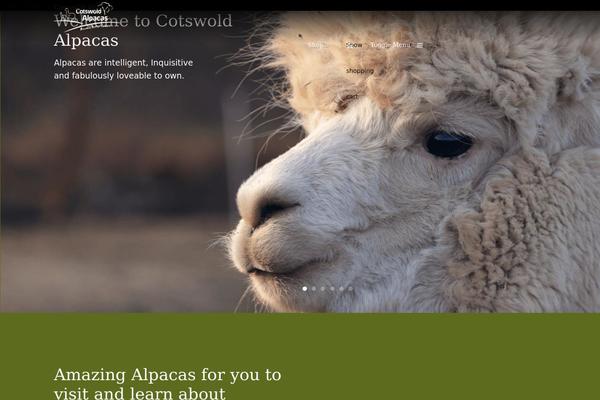 cotswoldalpacas.co.uk site used Ww-theme