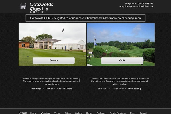 Site using Simple Weather plugin