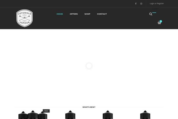 Hermes theme site design template sample