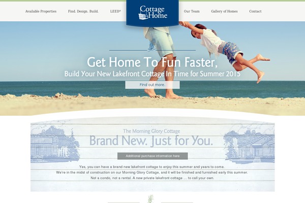 cottagehome.com site used Cottage
