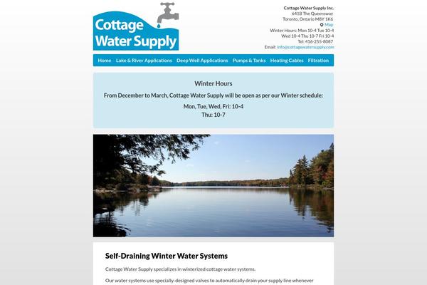 cottagewatersupply.com site used Cws