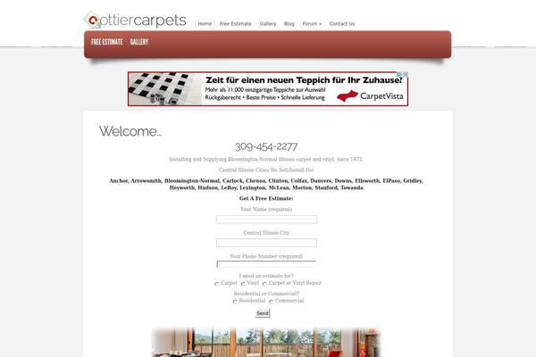 eStore theme site design template sample
