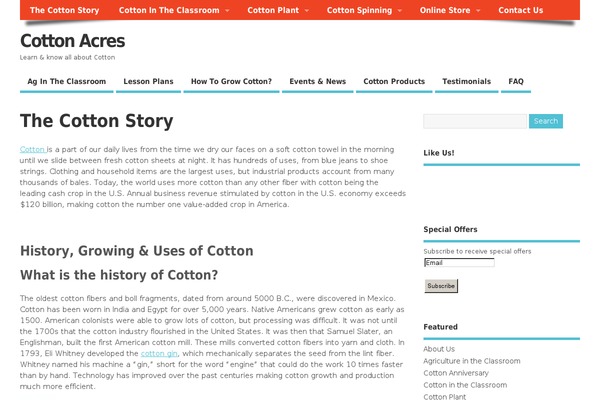 MesoColumn theme site design template sample