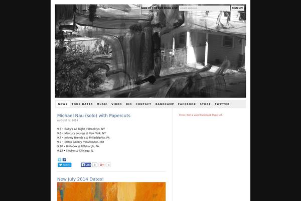 Thesis 1.8.6 theme site design template sample