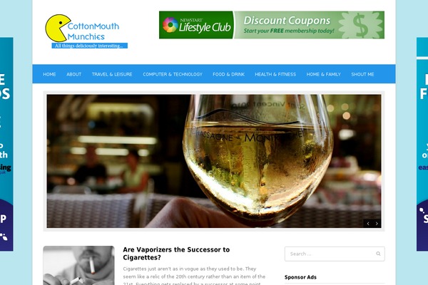 Fresh & Clean theme site design template sample