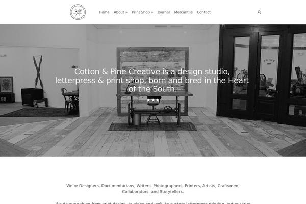 Mug theme site design template sample