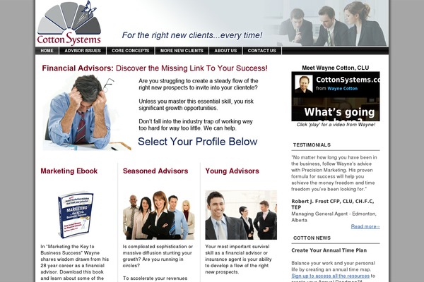 CottonTheme theme websites examples