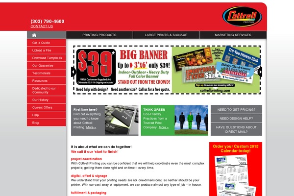 cottrellprinting.com site used Cottrell
