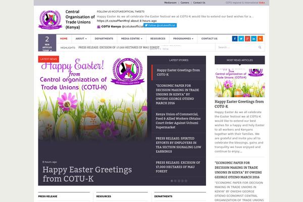 Site using Dw-megamenu plugin