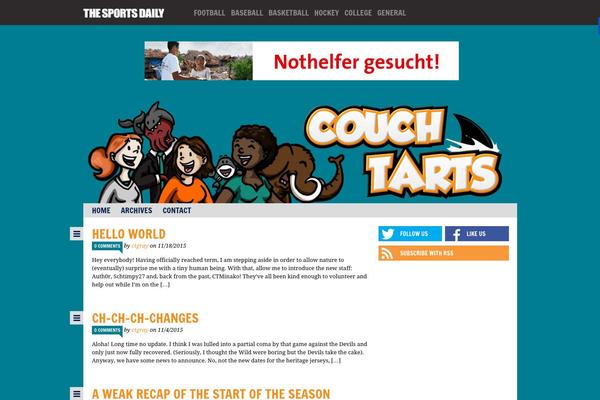 Blogum theme site design template sample