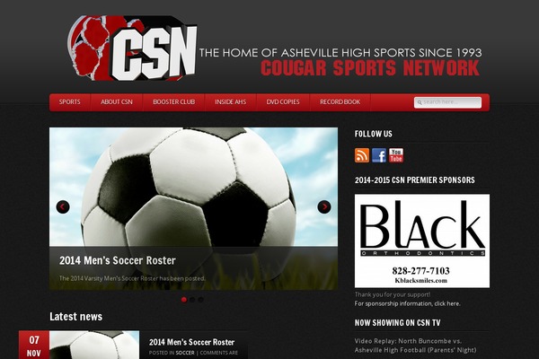 GamePress theme site design template sample