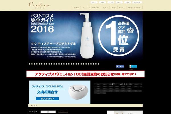 Cl theme site design template sample