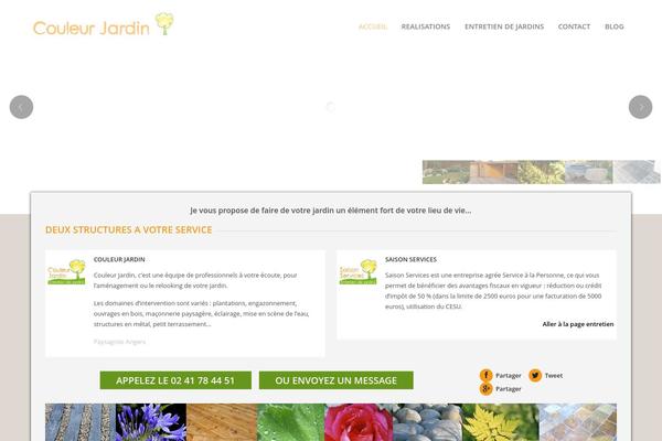 Passage theme site design template sample