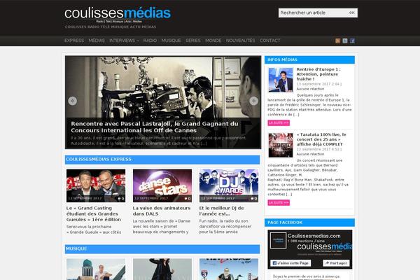 Site using Social Media Tabs plugin