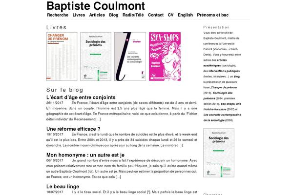 coulmont.com site used Cms-braj
