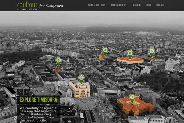 Lensa theme site design template sample